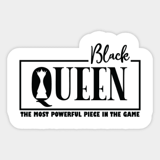 Black Queen Sticker